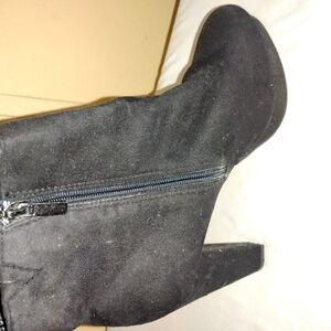 Black Suede Ankle Boots